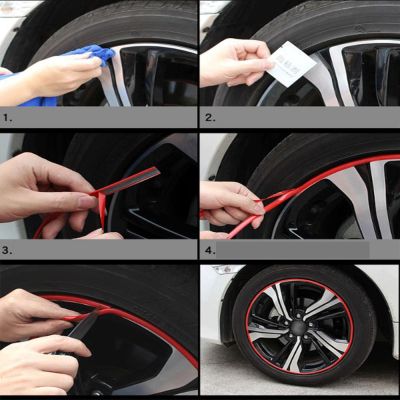 MAYSHOW 1Roll High quality Accessories 2m Length Skateboard Bumper Protector Anti-collision Protection Strip OrdinaryPlating Car Tire Anti-friction For Xiaomi Mijia Durable Scratchproof Scratch StripsMulticolor