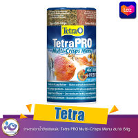 อาหารปลาชนิดแผ่น Tetra Pro Multi-Crisps Menu 4in1 64 g. / 250 ml.