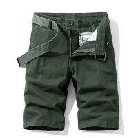 mens five-point overalls shorts