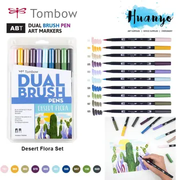 Tombow ABT Dual Brush Pens - Grey Colours (Pack of 12), ABT-12C-3