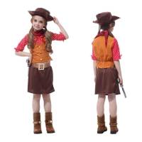 สินค้าขายดี+++ คอสตูมคอสเพลย์แฟนซีชุดคาวเกิร์ลเด็กหญิง No.2 Lovely cowgirl fancy kids costume มีชุดครบเซ็ทพร้อมใช้ใส่ในงานแฟนซี ##ชุดแฟนซี ชุดเด็ก การ์ตูน Fancy Kids Christmas Haloween