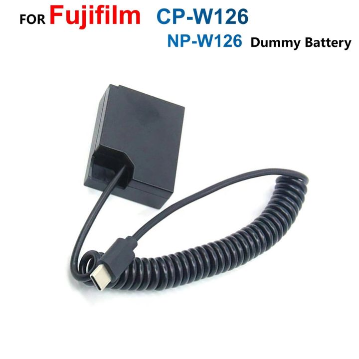 Ac 9v Charger Cable To Cp W126 Np W126 Dummy Battery Usb C Pd Power