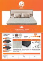 Raminthra Furniture ที่นอนสปริง 6ฟุต สปริงรุ่น QC หนา8นิ้ว  mattress kingsize