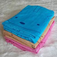 ขายผ้า ผ้าเช็ดตัว นาโน  ผ้าห่มไหล่ เช็ดตัวได้ 28 x56  คละสี คละลาย  จำนวน 1 ผืน
