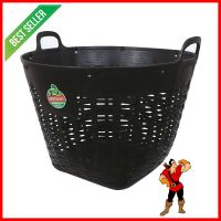 เข่งพลาสติก BIG ONE COPO 701 เบอร์ 1 66X66X53 ซม. สีดำROUND PLASTIC BASKET BIG ONE COPO 701 NO.1 66X66X53CM BLACK **โปรโมชั่นสุดคุ้ม โค้งสุดท้าย**