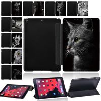 【DT】 hot  Tablet Case for Apple IPad 10.2" 9th Generation 2021 Owl Animal Series Pattern Funda Smart Wake/Sleep Stand Cover for IPad 9th