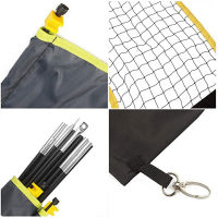 Outdoor Portable Badminton Net Foldable Volleyball Tennis Badminton Net Rack Badminton Equipment