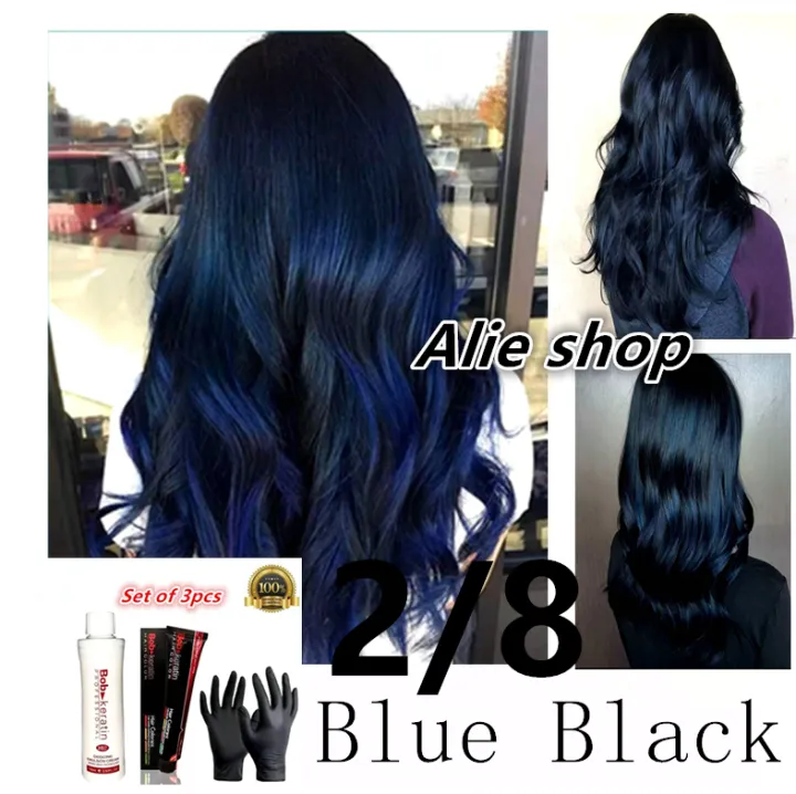 Top Image Blue Black Hair Dye Thptnganamst Edu Vn