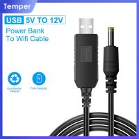 USB อารมณ์ไป DC5521ข้อศอก5V เพื่อ12VDC3.5สายหัวปั๊มกลมหัว4.0 9V สายไฟสายเคเบิลพลังงานสายชาร์จแบตเตอรี่