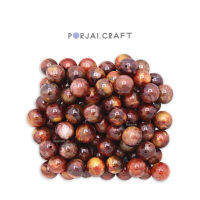 Red Pietersite Beads ลูกปัดปีเตอร์ไซต์ ปู่โสมเฝ้าทรัพย์