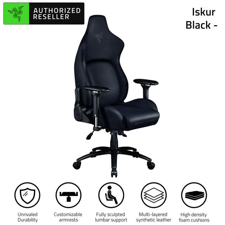 RAZER Iskur Gaming Chair with Builtin Lumbar Support Lazada PH