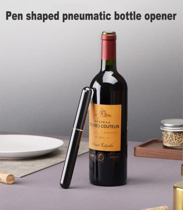 Cheap Air Pump Wine Bottle Opener Safe Portable Pin Cork Remover Air  Pressure Wine Corkscrew Bar Wine Accessories