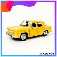 โมเดลรถเหล็ก​1964​ Renault R8​ Gordini​ ยี่ห้อ Welly Scale 1:24​