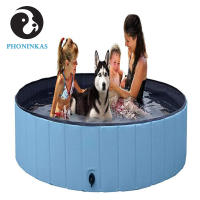 Swimming Pool Foldable Pool Dog Cat Bathing Tub Bathtub Wash Tub Water Pond Dog Swimming Pools for Dogs Cats Kids