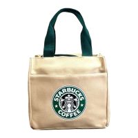 HELLS หลวมกระเป๋าใส่ข้าวกลางวันป้องกันการสูญหายกระเป๋าถือปลอดภัย Starbucks ต่อต้านริ้วรอยกระเป๋าขนาดใหญ่