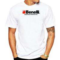 Benelli Logo Mens White T-Shirt