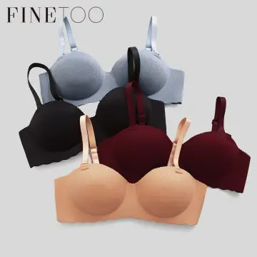 FINETOO Sexy Lingerie Underwear Women Ultra-thin Wire Free Bra