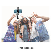 Roreta Bluetooth Selfie Stick Tripod Led Fill Light With Remote Shutter For Android IOS Smartphone 1160mm Extended Selfie Stck