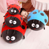 40-60 ซม.แมลงน่ารักของเล่นตุ๊กตาเต่าทองที่มีสีสันตุ๊กตา Huggable Ladybird หมอนกลับเบาะเด็กวันเกิดของขวัญ-rangse22