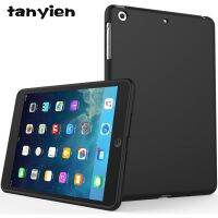 Tablet Case For Apple iPad Air Mini 1 2 3 4 5 6 7.9 9.7 10.5 10.9 3th 4th 5th Generation Shockproof Soft Silicone Black Shell Cases Covers