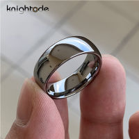 High Quality Tungsten Carbide Ring Wedding Engagement Ring For Men Women Domed Band Polished Shiny Comfort Fit 8642mm