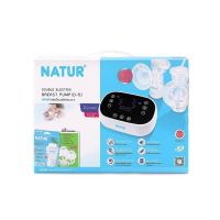 NATUR เนเจอร์ เครื่องปั้มนมไฟฟ้ามอเตอร์คู่ รุ่น(D-5)1เครี่อง