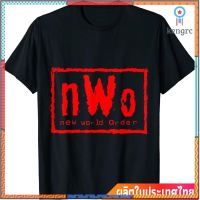 มวยปล้ำอาชีพ มวย มวยปล้ำลีก อเมริกา WWE NWo คอกลม แฟชั่น ผ้าฝ้ายแท้ เสื้อยืด ผ้าฝ้ายแท้ flashsale ลดกระหน่ำ