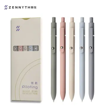 6 Pieces/Set BlackPink Retractable Gel Pen 0.5mm Black Ink Korean Girl  Group Black Pink Cute Girl Press Pen For Office Student Learning Stationery  Test Pen