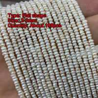 Wholesale 2-3MM Natural Freshwater Pearl Rice Shape Spacer Beads For Jewelry Making DIY Bracelet Necklace Earrings Strand 14