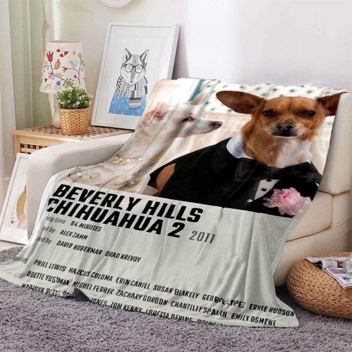 beverly-gold-dog-movie-disney-blanket-sofa-office-lunch-air-conditioner-blanket-soft-and-comfortable-bedclothes-customizable-x