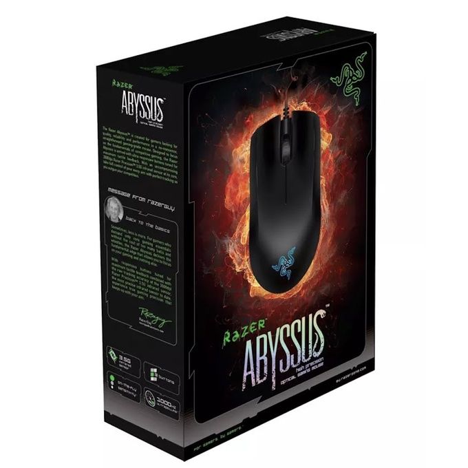 สินค้าขายดี-พร้อมส่ง-ของแท้100-razer-abyssus-เมาส์สำหรับเล่นเกม-3500-dpi-razer-precision-3-5g-001