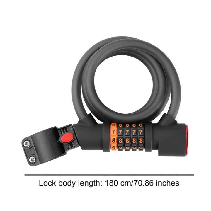 bike-lock-cable-password-cable-anti-theft-self-coiling-lock-multi-purpose-cycling-lock-for-mountain-bikes-road-bikes-electric-bicycles-scooter-brilliant