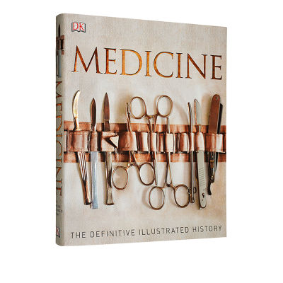 DK medical development history English original medicine the defined Illustrated History Illustrated Medical Encyclopedia illustrated atlas hardcover English book