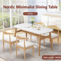 SnugHome โต๊ะกินข้าว โต๊ะทานข้าว dining table โต๊ะทำงาน โต๊ะ โต๊ะอเนกประสงค์ โต๊ะอาหาร modern table สไตล์นอร์ดิก ขาเหล็ก สไตล์ลอฟท์(โต๊ะเท่านั้น)