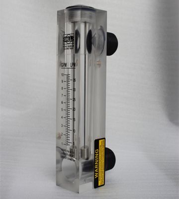 LZM 25 Panel Type Flowmeter Flow Meter Indicator Counter with Controller Valve Liquid G1 DN5 1 10GPM 5 35LPM 5 40GPM 10 150LPM