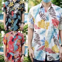 เสื้อฮาวาย เสื้อเชิ้ต hawaii เชิ๊ตเกาหลี สินค้ามาใหม่ ผ้านิ่มขึ้น สไตล์เกาหลีมาแรง