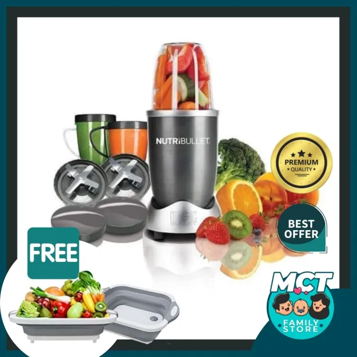 MCT FAMILY STORE Nutri.bullets Blender 600 Watts FREE Collapsible