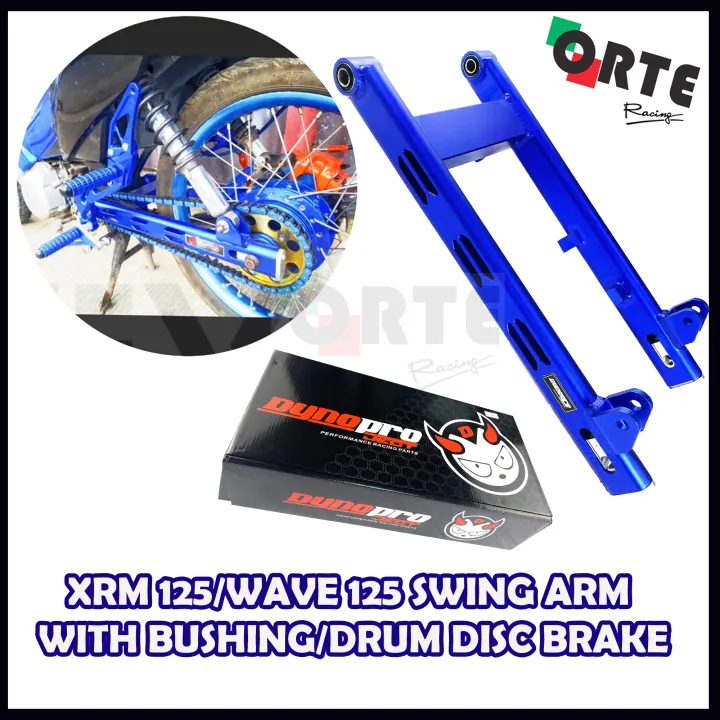 ORTE Honda Xrm 125/ Wave 125 Lighten Swing Arm with Bushing Drum Disc ...