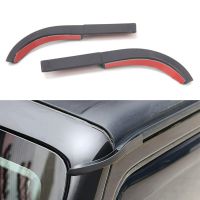 2Pcs For Jeep Wrangler JK Essories Car ABS Water Rain Gutter Extension 2007 2008 2009 2010 2011 2012 2013 2014 2015 2016 2017