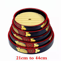 Japanese sushi bucket cuisine sashimi raw fish seafood dish fruit dish food Salmon Ice Plate Ice Saucer round tray tableware art