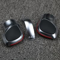 Modification Chrome Matte Gear Shift Knob DSG Cover Cap RED For VW Golf MK6 MK7 R GTI Passat B7 B8 CC R20 Jetta MK6