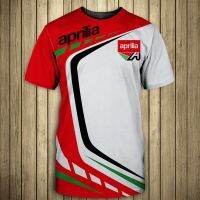 Women Summer Short Men Sleeve Aprilia Racing Tuono V4 r Aprc Ed Moto Racing Shirt Motorcycle Riding Top Bike Jersey 2023 New T-shirt