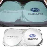 1Pc 150X70ซม.Subaru แผ่นกรองแสงติดรถยนต์ม่านบังแดดด้านหน้าด้านหลังฟิล์มหน้าต่างที่บังแดดหน้ารถยนต์ UV ป้องกันสะท้อนสำหรับ Subaru BRZ รถยนต์ Impreza XV ฟอเรสเตอร์เอาท์แบ็ค Legacy