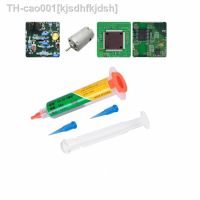 ✱☇ New Type Low Temperature Lead-free Syringe smd Solder Paste Flux For Soldering Led Sn42Bi58 138℃ SMD Welding Paste Repair Tool