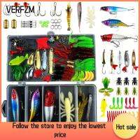 VERFZM SHOP 78pcs เหยื่อนิ่มและแข็ง ชุดเหยื่อตกปลา มัลติฟังก์ชั่ Crankbaits อุปกรณ์ตกปลาจำนวนมาก อุปกรณ์เสริมสำหรับตกปลา VIB ชุดเหยื่อ Luya อุปกรณ์ตกปลาสำหรับตกปลา