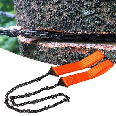 11 Teeth Outdoor Portable Hand-drawn Wire Saw Field Mountaineering Life-Saving Chain Saw Tool Multi-function Saw Chain Pocket