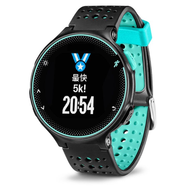 สำหรับ-garmin-forerunner-235สายนาฬิกาข้อมือสองสี-สีเขียวมินต์สีดำ