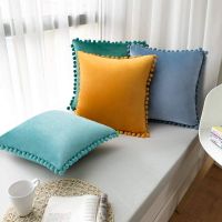 hot！【DT】✕  Soft Cushion Cover Pillows Throw Colors Luxury Room Sofa