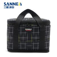 SANNE New 9L Insulated Thermal Bag Large Capacity Food Fresh Keep Lunch Box Cooler Bag Waterproof Picnic Travel Storage Ice Bag