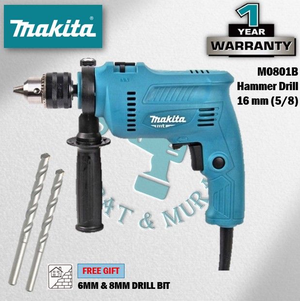 MAKITA MT SERIES M0801B Hammer Drill 16 mm (5/8